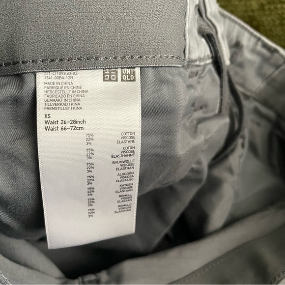 Uniqlo EZY Jeans Women’s Size XS Gray - Picture 8 of 9